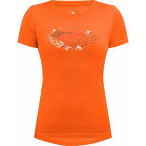 McKINLEY Dám. tričko Tate W Farba: oranžová, Veľkosť: 34