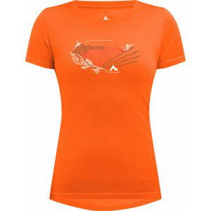 McKINLEY Dám. tričko Tate W Farba: oranžová, Veľkosť: 36