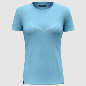 Salewa dámske turistické tričko Solid Dri-Rel W S/S Farba: Modrá, Veľkosť: 42