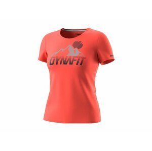 DYNAFIT Dám. tričko Transalper Graphic Farba: oranžová, Veľkosť: L