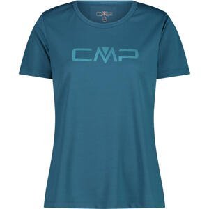CMP Dámske tričko Woman T-Shirt Farba: Petrolejová, Veľkosť: 36