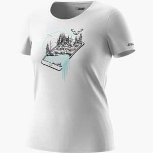 Dynafit dámske turistické tričko Graphic CO M Farba: Krémová, Veľkosť: S