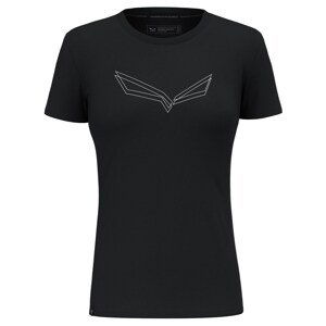 SALEWA Dám. tričko Pure Eagle Frame Dry Farba: čierna, Veľkosť: 36