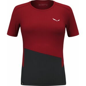 SALEWA Dám. tričko Puez Sporty Dry W Farba: Tmavočervená, Veľkosť: 36