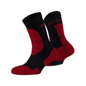 Arnox pánske turistické ponožky Trekking Farba: červená, Veľkosť: 10