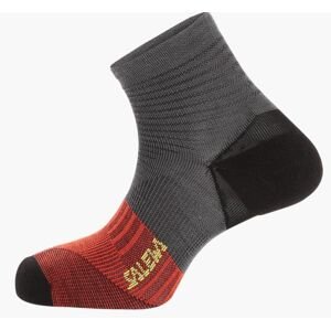 SALEWA pánske turistické ponožky Approach Comfort Farba: Tmavošedá, Veľkosť: 35