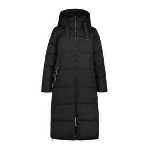 LUHTA Dám. kabát s kapucňou Heinis L Farba: čierna, Veľkosť: 38