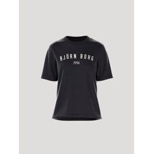 Björn Borg Dám. tričko BB Logo regul. Farba: čierna, Veľkosť: S