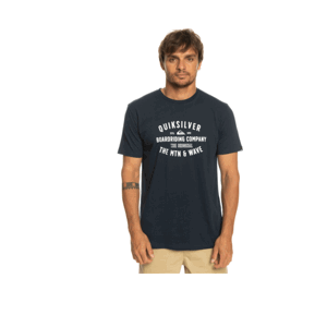 QUIKSILVER Pán. tričko Surf Lock up SS Farba: Navy, Veľkosť: XXL