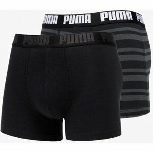 Puma Heritage Stripe Boxer 2P Farba: čierna, Veľkosť: M