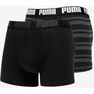 Puma Heritage Stripe Boxer 2P Farba: čierna, Veľkosť: L