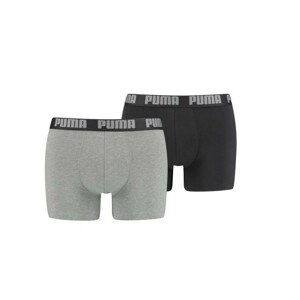 PUMA Pán. boxer šortky 2 ks bal.,Basic B Farba: Tmavošedá, Veľkosť: XL