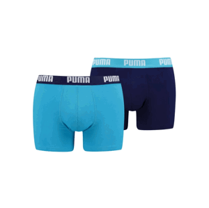 PUMA Pán. boxer šortky 2 ks bal.,Basic B Farba: Azúrová, Veľkosť: XL