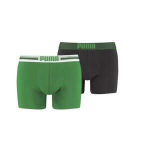PUMA pánske spodné prádlo Placed Logo B Farba: Zelená, Veľkosť: L