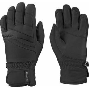 ZIENER Jr. lyžiarske rukavice Kasberg, GoreTex Farba: čierna, Veľkosť: 30
