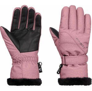 Die. lyžiarske rukavice McKINLEY Emyra,A Farba: Tmavočervená, Veľkosť: 30