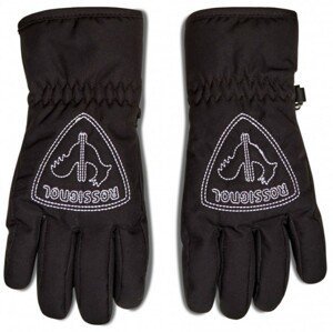 Jr. lyžiarske rukavice ROSSIGNOL Jr Roos Farba: čierna, Veľkosť: 10
