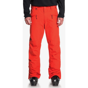 Quiksilver pánske snowboardové nohavice Boundry Farba: červená, Veľkosť: M