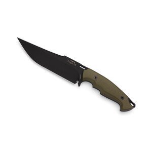 Nôž Legio IX Hydra Knives® – Čierna čepeľ, Olive Green  (Farba: Olive Green , Varianta: Čierna čepeľ)