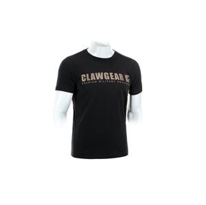 Tričko CG Logo Clawgear® – Čierna (Farba: Čierna, Veľkosť: XXL)