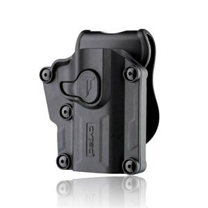 Univerzální pistolové pouzdro Mega-Fit Cytac® (Farba: Čierna, Varianta: pravá strana)