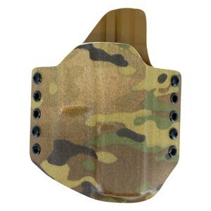 OWB Glock 17 - vonkajšie pištoľové puzdro RH Holsters® – Multicam® (Farba: Multicam®, Typ uchycení: Kovový prievlak)