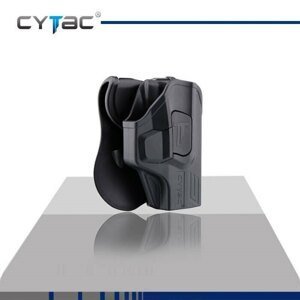 Pištoľové puzdro R-Defender Gen3 Cytac® Glock 26, 27, 33 (Farba: Čierna, Varianta: ľavá strana)