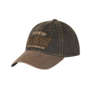 Šiltovka Snapback Tactical Helikon-Tex® (Farba: DIRTY WASHED BLACK / DIRTY WASHED BROWN D)