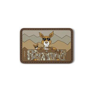 Patch Kangaroo Dad Savior® (Farba: Tan)