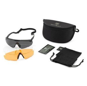 Okuliare Sawfly R3 Shooters 'Kit Revision®, 3 sklá (Farba: Čierna, Veľkosť: Regular)
