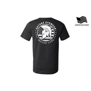 Tričko Molon Labe Gatorz® – Čierna (Farba: Čierna, Veľkosť: XL)