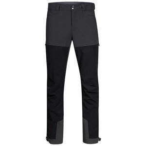 Softshellové kalhoty Bekkely Hybrid Bergans® – Black / Solid Charcoal (Farba: Black / Solid Charcoal, Veľkosť: M)