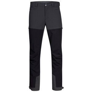 Softshellové kalhoty Bekkely Hybrid Bergans® – Black / Solid Charcoal (Farba: Black / Solid Charcoal, Veľkosť: L)