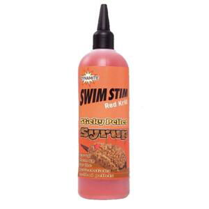 Dynamite baits syrup sticky pellet swim stim 300 ml-red krill