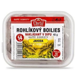 Chytil rohlíkové boilie v dipe 14 mm 60 g-halibut