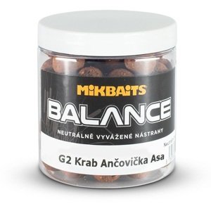 Mikbaits boilie gangster balance g2 krab ančovička asa 250 ml-24 mm