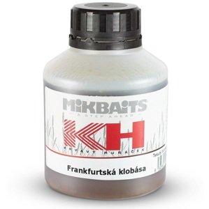 Mikbaits booster krvavý huňáček frankfurtská klobása 250 ml