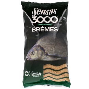 Sensas kŕmenie 3000 bremes pleskáč - 3 kg