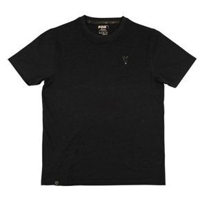 Fox tričko black t shirt - xl