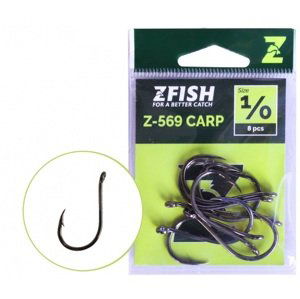 Zfish háčiky carp hooks z-569 - veľkosť 2