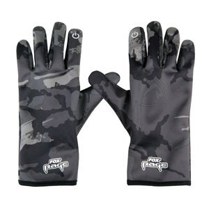 Fox rage rukavice thermal camo gloves - xl