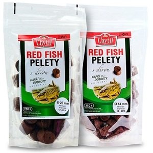 Chytil pelety red fish s dierou 250 g - 14 mm