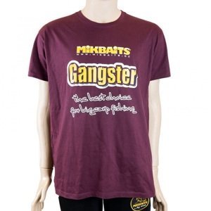 Mikbaits tričko gangster burgundy - veľkosť m