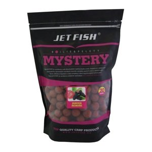 Jet fish boilie mystery jahoda moruša - 1 kg 24 mm