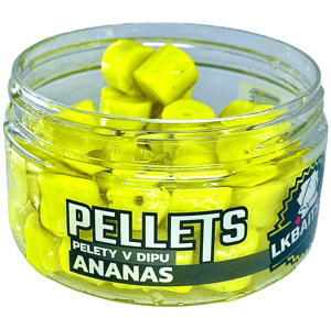 Lk baits pelety v dipe 12 mm 60 g - ananás