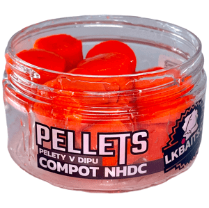 Lk baits pelety v dipe 17 mm 60 g - compot nhdc