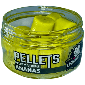 Lk baits pelety v dipe 17 mm 60 g - ananás