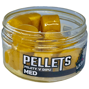 Lk baits pelety v dipe 17 mm 60 g - med