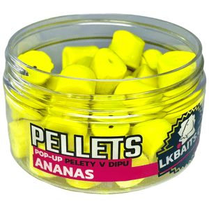 Lk baits pop-up pelety v dipe 12 mm 40 g - ananás
