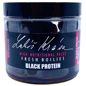 Lk baits boilie fresh lukáš krása black protein - 150 ml 14 mm